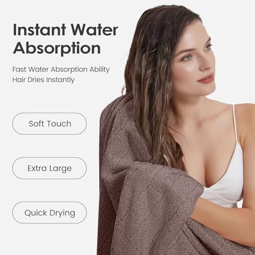 JML Microfiber Bath Towels, 2 Pack, 30 in x 60 in - Image 6