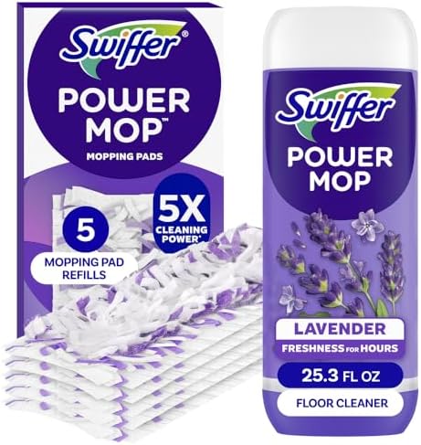 Swiffer Power Mop Refill Pack, Floor Cleaner by Swiffer