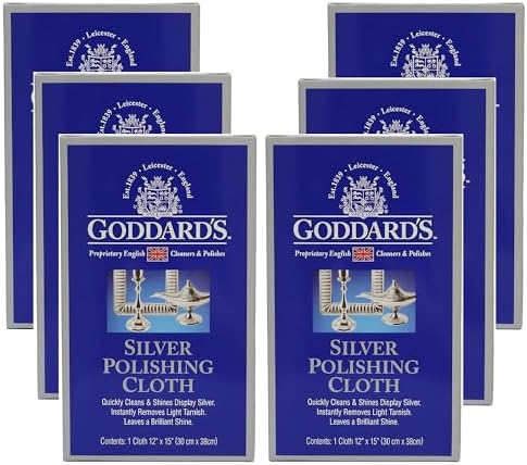 Goddard's Cotton Silver Polishing Cloth by GoddardsCleanersandPolishes