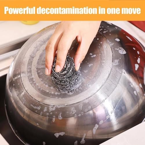 Stainless Steel Scouring Pads, 20 Pack, Heavy Duty Kitchen Scrubbers - Image 6
