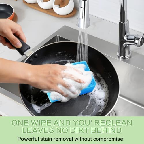 10-Count Kitchen Sponges, Compostable Thicker Pop-Up Sponges - Image 6
