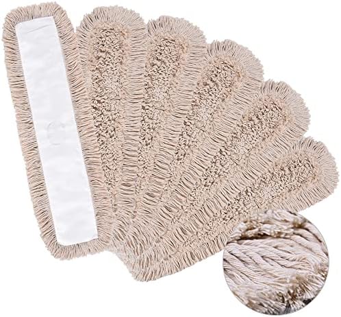 Matthew Cleaning 36'' Cotton Dust Mop Refill Washable Thick Tufted Replacement by MATTHEWCLEANINGPRODUCTS