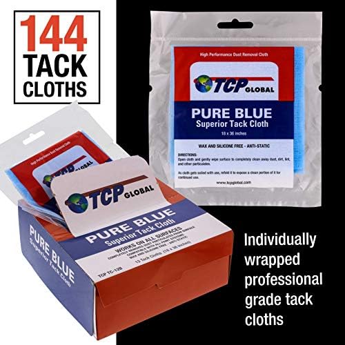 TCP Global Pure Blue Superior Tack Cloth, Tack Rags - Image 3