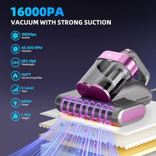 Mattress Cleaner Vacuum for Sofa Bed Couch - Image 2