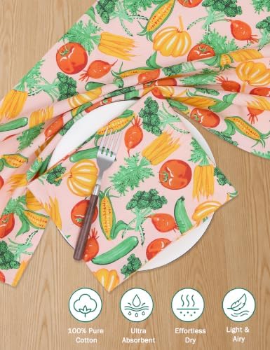 Flour Sack Kitchen Towels 2 Pack, 18x26 Inch - Image 4