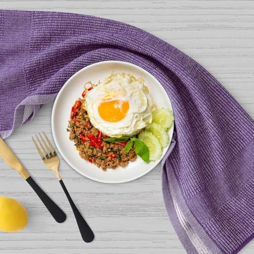 Homaxy 380 GSM Cotton Premium Kitchen Towels 6 Pack - Image 5