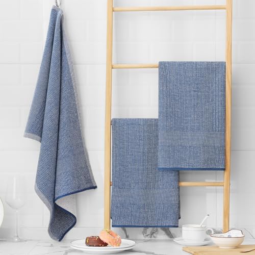 Homaxy 380 GSM Cotton Premium Kitchen Towels 12 Pack - Image 6