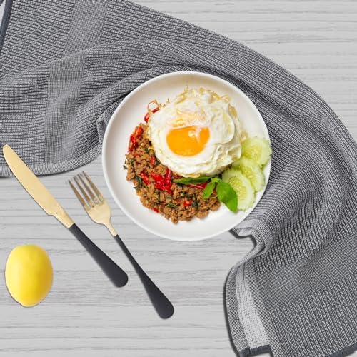 Homaxy 380 GSM Cotton Premium Kitchen Towels 6 Pack - Image 5