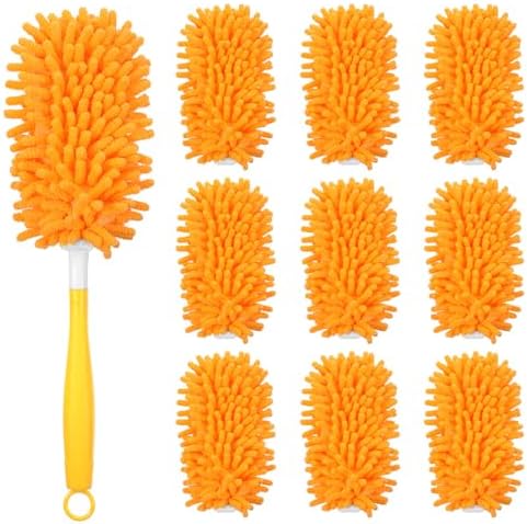 11-Pack Reusable Duster Kit – Heavy Duty Chenille Refills by Unknown