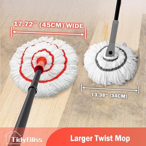 TidyBliss Self Wringing Twist Mop - Image 3