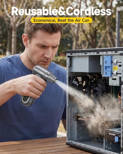 Compressed Air Duster, 000 RPM Electric Air Duster - Image 4