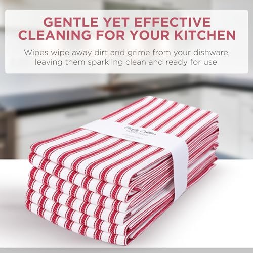 Stripe Kitchen Dish Towels - Image 6