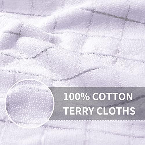 Homaxy 100% Cotton Terry Kitchen Towels, 4 Pack - Image 2