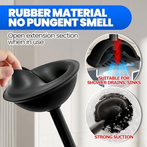 4in1 Toilet Plunger and Brush Set - Image 5