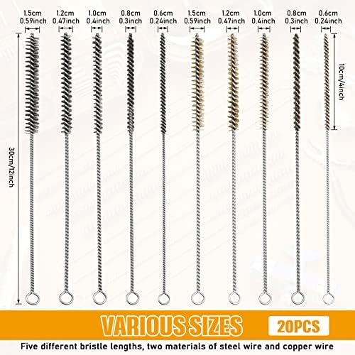 Wire Brushes Bulk for Cleaning Pipe Tube Brass - Image 2
