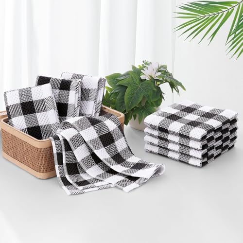 Homaxy Kitchen Towels and Dishcloths Set of 8 - Image 7