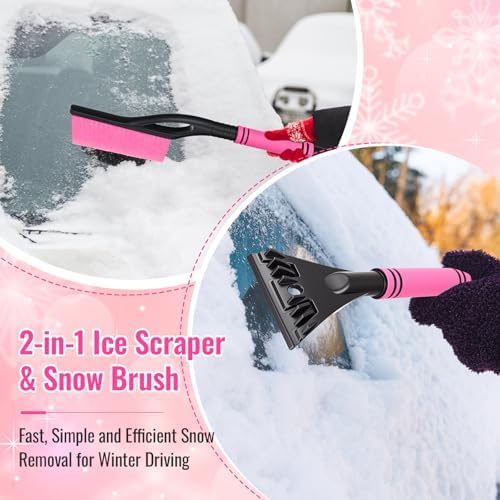 Lasnten 24'' Snow Brush and Ice Scraper - Image 5