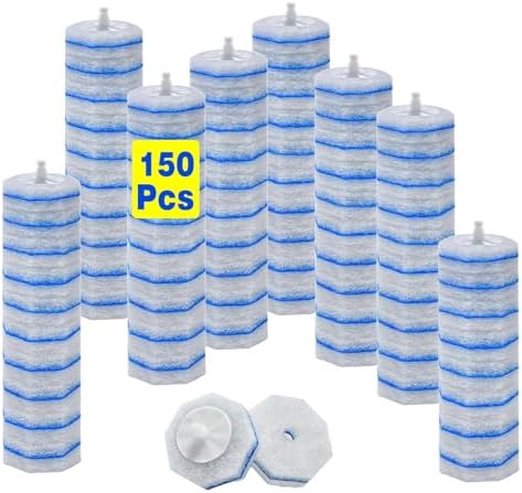 150 Count Upgrade 3-Layer Toilet Bowl Refills Fits by Liminfeit