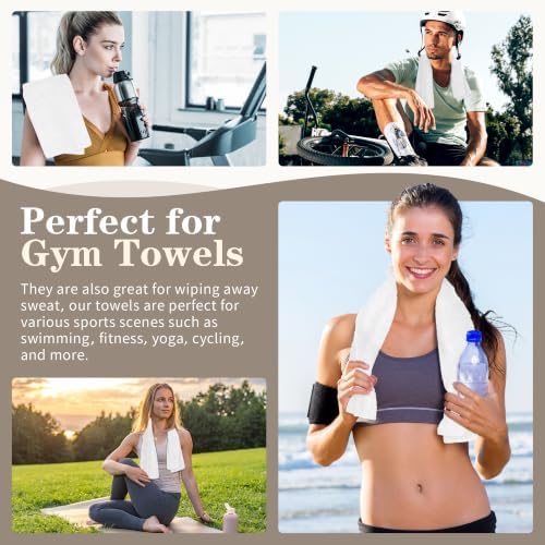 FIXSMITH Salon Towels 12 Pack, Quick Dry Gym Towels, Spa Face Towel, Absorbent - Image 7