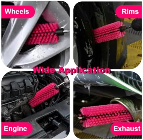 Drill Brush for Car Wheel with High-Density Bristles - Image 6