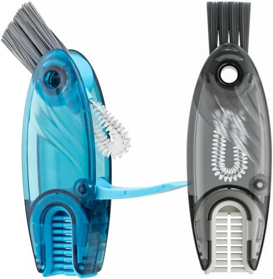 4 in 1 Cup Lid Cleaning Brush Set Multifunctional Bottle Brush Cleaner Tiny by CraftinAround