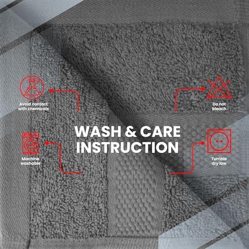 Infinitee Xclusives 100% Cotton Luxury Wash Cloths - Image 6