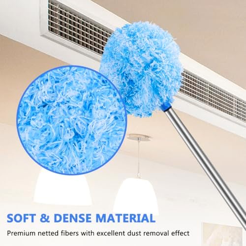 Ceiling Fan Cleaner Duster Reusable Microfiber Ceiling Fan Blade Cleaner - Image 5