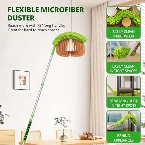 Ceiling Fan Cleaner Cobweb Duster - Image 5