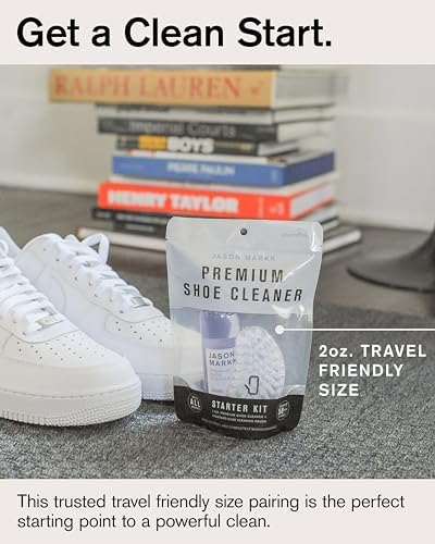 Jason Markk Starter Kit, Shoe Cleaner, 2-Piece Set, Deep Cleaning Solution & - Image 2