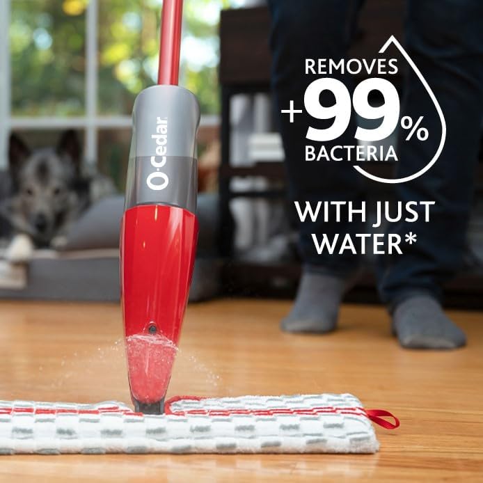 O-Cedar ProMist MAX Spray Mop Head Replacement | Machine Washable | Reusable | - Image 3