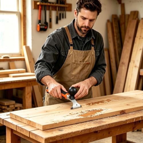 Premium Ergonomic Tungsten Carbide Scraper, 2-1/2" Paint Scraper Tool - Image 6