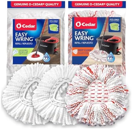 O-Cedar 2 Easywring Refills + 1 Deep Clean Refill by Unknown