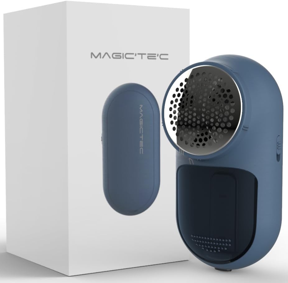 Rechargeable Fabric Shaver, Magictec Lint Remover Sweater Defuzzer Lints Fuzzs by Magictec