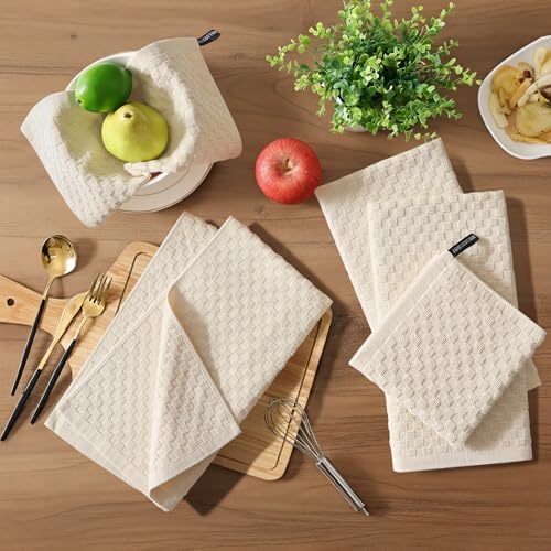 Homaxy 100% Cotton Terry Kitchen Towels - Image 6