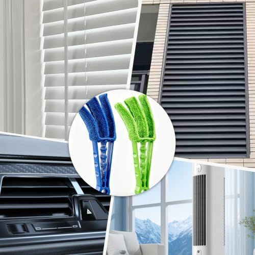 Window Blind Cleaner Duster Brush Kit, Blinds Duster, Microfiber Cleaner Brush - Image 6