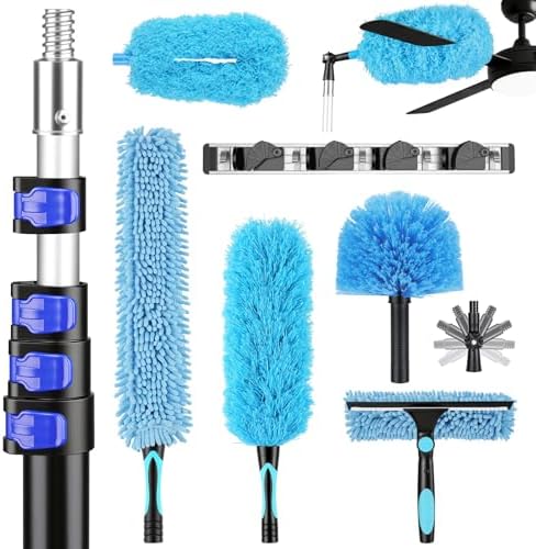 25ft High Reach Extendable Duster Kit by Fabuday