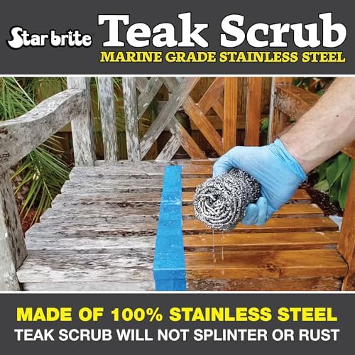 STAR BRITE Marine-Grade Stainless Steel Scrub Scouring Pad Scrubber - Image 5