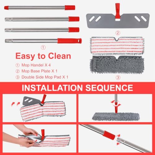 Microfiber Dust Mop for Floor Cleaning - Image 7