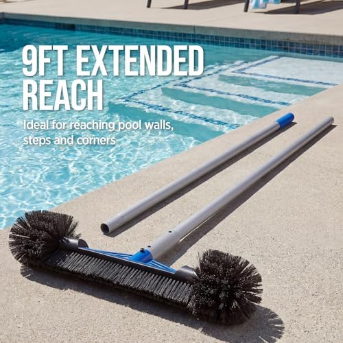 Best Choice Products 20" Pool Brush - Image 4