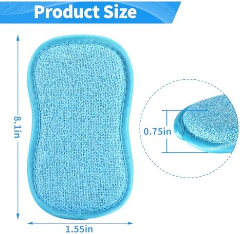 6 Pack Multi-Purpose Scrub Sponges - Image 5