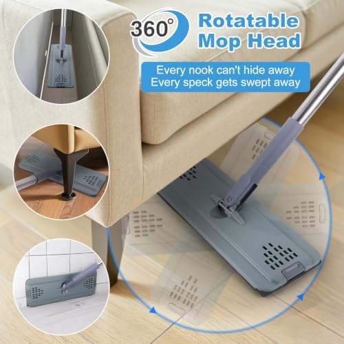 Collapsible Mop and Bucket Set - Image 4