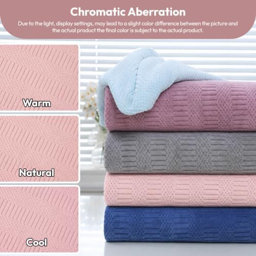 JML Microfiber Bath Towels, 2 Pack, 27x55 in - Image 6