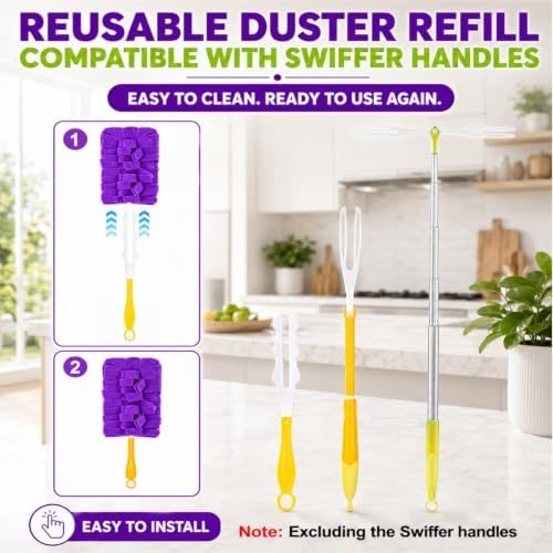 XANGNIER Reusable Duster Pads Compatible - Image 3