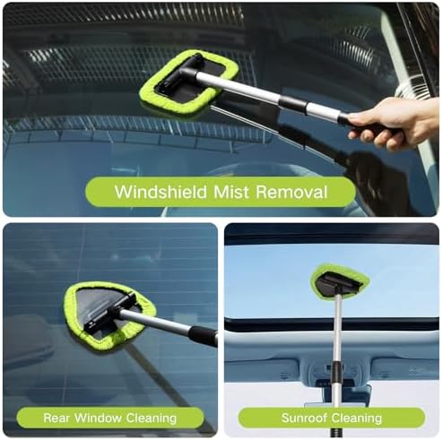 Qydipclin 7pcs Windshield Cleaner Tool Car Interior Window Cleaning Kit - Image 2