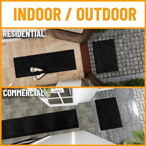 Ottomanson 2x26 Hallway Runner Rug – Non-Slip Indoor Outdoor Door Mat - Image 2