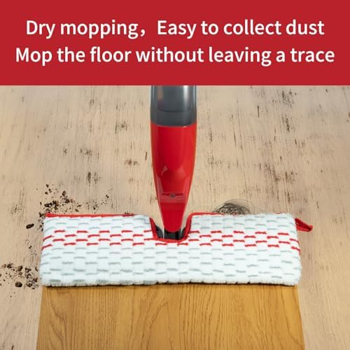 4 Pack Microfiber Spray Mop Pads Compatible - Image 4