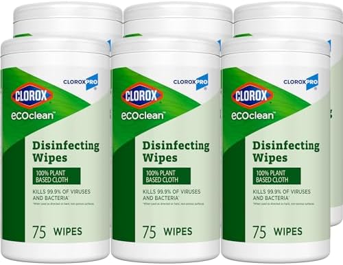 CloroxPro Clorox EcoClean Disinfecting Wipes, Made by CloroxProfessional