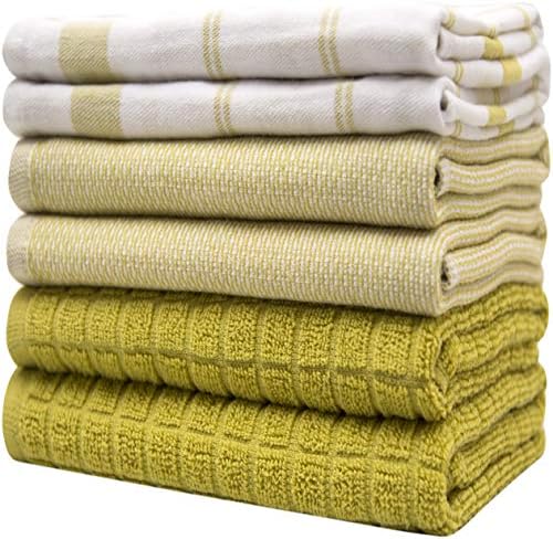 Premium Kitchen Towels 6 Pack 100% Cotton - Image 6