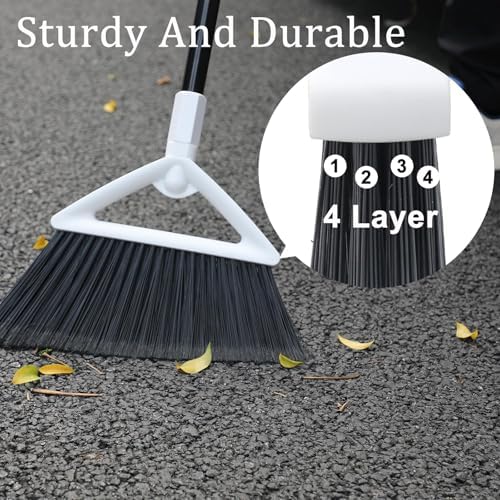 Heavy Duty White Angle Broom - Image 4