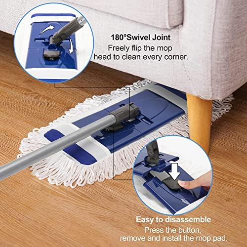Kefanta Dust Mop for Hardwood Floors - Image 4